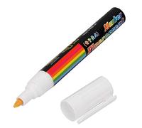 TIKATARER Bee Queen Marker Pen, Plastic Mark Paint Tool, 8 Colors Mark Paint Tool with Beekeeping Feature, Ideal for Beekeeper Equipment (White)