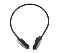 TIKATARER Bluetooth 5.3 Open Ear Headphones, Wireless Sport Earbuds, Premium Sound Noise Reduction Earbuds with Secure Fit, Ideal for Running, Cycling, Gym & Workout (Gray)