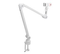 TIKATARER Boom Arm Microphone Mic Stand, Desk Mount Microphone Stand, 360 Degree Rotation Adjustable for Broadcasting Stations, Recording Studios, And Computer Recording