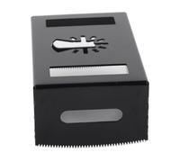 TIKATARER Box Cutter, Rectangle Slot Cutter HSS Oscillating Saw Blades Electric Box Electric Slot Cutting Blades Socket Plug Socket Back for Wood Plastics Metal