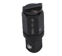 TIKATARER Box Ratchet Adapter, 3/8" Anvil Adapter for M12 Fuel Insider Box Ratchet, Locking Function with Anti Slip Hexagonal Geometry, Ideal for Tool Adaptations (3/8 Inches 49-16-1668)