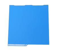 TIKATARER Build Plate Fit for 3 Combo 3D Printer, 255x268mm Double Side Textured Sheet Printing Platform, Flexible Spring Steel Bed, Ideal for Room Temperature Printing