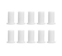 TIKATARER Cable Management, Cable Management Box for Series 0.75in Diameter 10pcs Routing Kit Cord Organizer for Silicone Feed Through Bushings Wall (White)