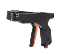 TIKATARER Cable Tie Gun, Carbon Steel Cable Tie Install Tool, Automatic Fastening Cutting Tool with Adjustable Tension, Ideal for Nylon Ties Up to 2.5mm Thickness & 2-6mm Width