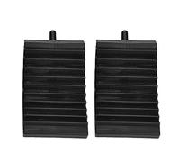 TIKATARER Car Ramps, 2pcs Car Anti Slip Block Tyre Slip Stopper Wheel Alignment Block Tire Support Pad Stoppers with 6.1 * 3.5 * 3.9in Garage for Trailer Truck