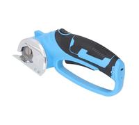 TIKATARER Cardboard Cutter, 4V DC 220 RPM 1/4in Maximum Cutting Size Handheld Fabric Cutter Electric Scissors with Safety Lock Switch Electric Scissors for Cardboard for Carpet Leather