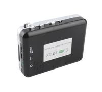 TIKATARER Cassette Tape to MP3 Converter, Portable USB Cassette Player, Converter with Headphone Jack & Output Cable, Ideal for Computer, Laptop & Digital Music Conversion
