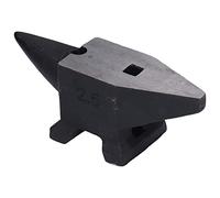 TIKATARER Cast Iron Anvil, Anvil Horn Steel 2.5kg Bench Blacksmith Anvil Anvil Stand Rustproof High Hardness Forging Tool for Smithing Riveting