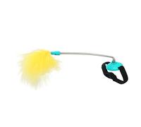 TIKATARER Cat Collar Toy, Interactive Cat Toy Cat Feather Collar Toys Cat Wand Toy Cat Teasing Wand Collar with Self Excited Neck Interactive Teaser for Indoor Cat Kittens Playing Exercise