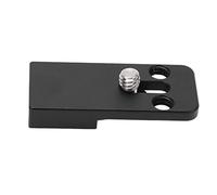 TIKATARER Cold Shoe Mount, Alloy Cold Shoe Mount Adapter with 1/4in Screw Camera Cage Bracket for Digital Camera