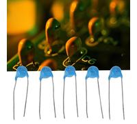 TIKATARER Compact High Capacity Ceramic Capacitor, 25Pcs Capacitor Kit, High Reliability Electronic Component with Stable Performance, Ideal for Voltage Projects & Electronic