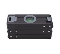 TIKATARER Digital Folding Level, Magnet Angle Finder with Buzzer Alert System, Flexible Unit Conversion Level Tool, Ideal for Corner, Stair, Woodworking & Installation