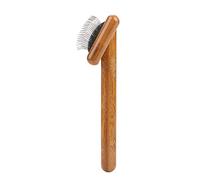 TIKATARER Dog Brush, Self Cleaning Slicker Brush Cat Brushes For Indoor Cats Pet Dog Hair Comb Shedding Hair Removal For Shedding Removes Loose Fur Undercoat For Long or Short (Bring some)