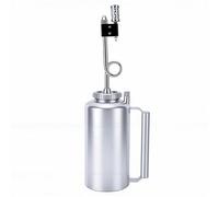 TIKATARER Double Bottom Drip Torch 3L Cast Iron Forestry Burning Torch with Fuel Trap Check Valve Big Mouth Filling for Controlled Fire Line Work By Forestry Crews and Land Managers