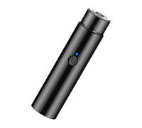 TIKATARER Electric Beard Trimmer, USB Rechargeable Portable Mini Electric Beard Clipper for Men Women Travel Home Use, Built in Battery (Black)