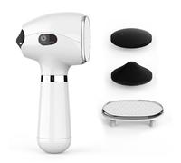 TIKATARER Electric Foot Grinder, Nano Glass Foot Care Grinding Disc, Rechargeable Automatic Callus Remover with Dual Heads 3 Speeds, Ideal for Home Care