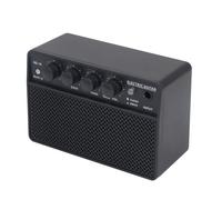 TIKATARER Electric Guitar Amp for Traveling, 10W Portable Rechargeable Bluetooth Guitar Amplifier with Clean & Distortion Channels for Desktop Practice Backstage Performance