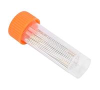 TIKATARER Embroidery Needles, 100Pcs Cross Stitch Needles Metal Large Eye Sewing Stitching Embroidery Threader with Storage Box Sewing for Household (No. 24)