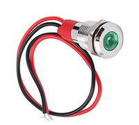 TIKATARER Energy Saving Signal Lamp, LED Metal Indicator Light Signal Lamp LED Metal Indicator Light for Car Truck Boat (#3)
