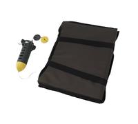 TIKATARER Fishing Mat, 80 X 35cm Fishing Unhooking Mat Unhooking For Convenient Folding Design with Bait Cage For Dock and Riverside