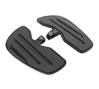 TIKATARER Front Rider Floorboards, Motorcycle Floorboards, Motorcycle Footrest Foot Pedals Fit for Indian, Sixty & Bobber 2015-2021 (All Black)
