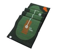 TIKATARER Golf Putting Mat, Indoor Training Aid Portable Green Simulator With Foldable Space Saving Realistic Surface For Home Office Backyard Practice Beginners Enthusiasts