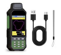 TIKATARER GPS Land Meter Supports 6 Satellite Systems, Digital Handheld Surveying Equipment with 3.2in Color Screen Gnss Support 7 Measuring Method for Slope Distance Measurement