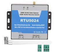 TIKATARER GSM Access Controller, Mobile Phone SMS Remote Control Switch for Security Door Entry System, Quad Band Global Use with Caller ID & No Call Charges