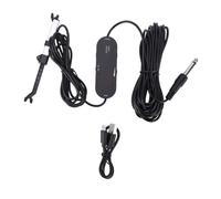 TIKATARER Guitar Pickup, Wireless Rechargeable Pickup, Built in Condenser Microphone with Screwless Press Fit Design, 10 Hour Runtime, Ideal for Acoustic Guitar, Ukulele & Mandolin