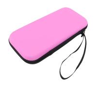 TIKATARER Hard Carrying Case, Compatible with New Generation Handheld | EVA Shell and PU Leather Exterior, 12 Game Card Slots, Mesh Pocket, Double Zipper Storage Bag, 5.38 x 11.65 x 1.77 Inches