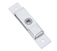 TIKATARER Heavy Duty Door Lock Latch, Budget Square Latch Universal, High Strength Rust Proof Galvanized Steel with Secure Fit, Ideal for Fire Door, Panel, Access Panel, Loft