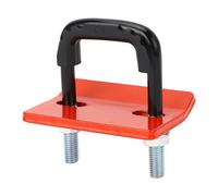 TIKATARER Heavy Duty Hitch Stabilizer, Carbon Steel Zinc Anti Rattle Hitch Clamp with Accessories Trailer Stabilizer for 1.25in and 2 Inch Hitches (Red)