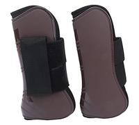 TIKATARER Horse Fly Boots, PU Elastic Thickened Obstacle Leg Protector Splint Boots For Horses Horse Leg Guard Boot Wrap Horse Ice Boots For The Joints of Horse Front and Hind (A pair of