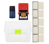 TIKATARER Ink Date Printing Machine, Adjustable D-4 Type Manual Date Coding Machine Food Bag Label Printer with Quick Drying Feature for Restaurants, Bakeries, Grocery Stores