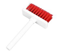 TIKATARER Keyboard Brush, Double Head 5 in 1 Multifunction 3 Row Keyboard Brush with Separate Structure Cleaner for Headphones, Mobile Phones, Computers, Tablets (White Red)