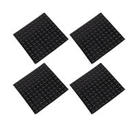 TIKATARER Large Round Tactile Dot Sticker Set, Silicone Braille Stickers, Bump Dots for Visually Impaired, 10mm Diameter, 400pcs (Black)