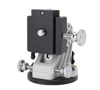 TIKATARER Latitude Adjustment Base for Skywatcher Astronomy Telescope, 3/8 Inch 0-90 Degree Adjustable Equatorial Instrument Latitude Mount with Aluminum Alloy Construction, Ideal for (Black and