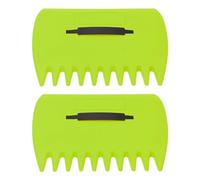 TIKATARER Leaf Rake, 2 Pcs Fallen Leaves Grabber Dead Branches Claw Hand Rake with Plastic Hand for Picking Up Leaves for Garden Lawn