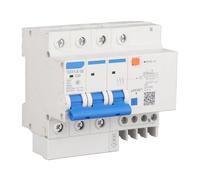 TIKATARER Leakage Protection Circuit Breaker DZ47LE 32 3P N C20, 400V 20A | 30mA Leakage Trip, 0.1S Action, 4500A Breaking, Front Panel Wiring for Home Electrical Projects