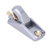 TIKATARER Low Angle Block Plane, Aluminum Alloy Body Brass Accessories Plane, 33 Degree Working Angle with Detailed Planing, Ideal for Woodworking, Detailed Wood & Leather Planing