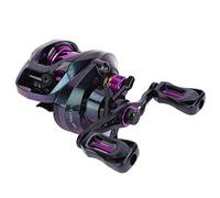 TIKATARER Low Profile Reel, Full Metal Spool Lightweight Design, 10 Speed Magnetic Brake Smooth Ceramic Outlet for Fishing Reel Accessories, Right Hand (Left Hand)