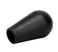 TIKATARER M6 Style Oval Joystick Ball Head, Game Rocker Top Handle, Gaming Accessory Controller Handle with Smooth Design, Ideal for Game Console Handles (Black)