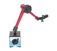 TIKATARER Magnetic Base Dial Indicator, Indicator Holder Adjustable Arm Universal Fixture Tool Magnetic Base Stand Dial for Measurement