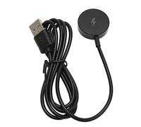 TIKATARER Magnetic Smart Watch Charger, Charger Stand USB High Efficiency Smartwatch Fast Charging Cable Dock Charging Stand with Multiple Safeguard Technology for Gen 2 3 (Black)