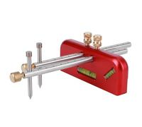 TIKATARER Marking Gauge Woodworking, Scribing Tool Aluminium Alloy Double Head Mortise Gauge Ruler Woodworking Linear Scriber Marking Gauge for Metal Ceramic Wood