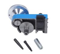 TIKATARER Mini Lathe Slide Carriage for Mini Machine Tool Carriage Assembly, Machine Tool Slide Box with 2.0mm Pitch Leading Screw for 0618 CJ0618A 7x12 7x14 Small Lathe