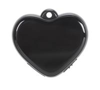 TIKATARER Mini Voice Recorder, Voice Activated Digital Audio Recorder Heart Pendant MP3 Player with Noise Reduction & Headphones Portable Recording Device for Meetings Interviews (8GB)