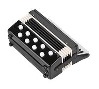 TIKATARER Miniature Accordion Model with Case, Display Mini Musical Ornaments Craft Home Decoration, Mini Musical Instrument Replica Collectible Miniature Dollhouse Model for Photography