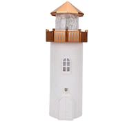 TIKATARER Moon Lamp Projector Night Light, Lighthouse Atmosphere Decor Light with 360° Stereo Sound Speaker, Lighthouse Night with Moon Stars Projection for Bedroom, Relaxation