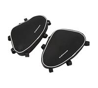 TIKATARER Motorcycle Crash Bar Bags, 2-Piece Storage | Textile Fabric, Hook and Loop Fastening, Motorcycle Tool Bag, V-Strom DL650 DL1000, Givi Bar Fit